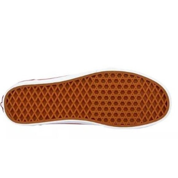 VANS Ward Waffle Low Men's Bright Red/White Canvas Casual Fashion Skate Shoes - Picture 5 of 5